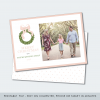 Boxwood Wreath Christmas Card